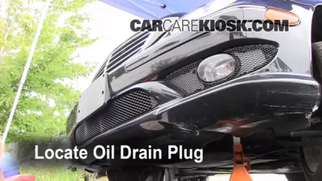 2007 Mercedes-Benz C230 Sport 2.5L V6 FlexFuel Aceite Cambiar aceite y filtro de aceite